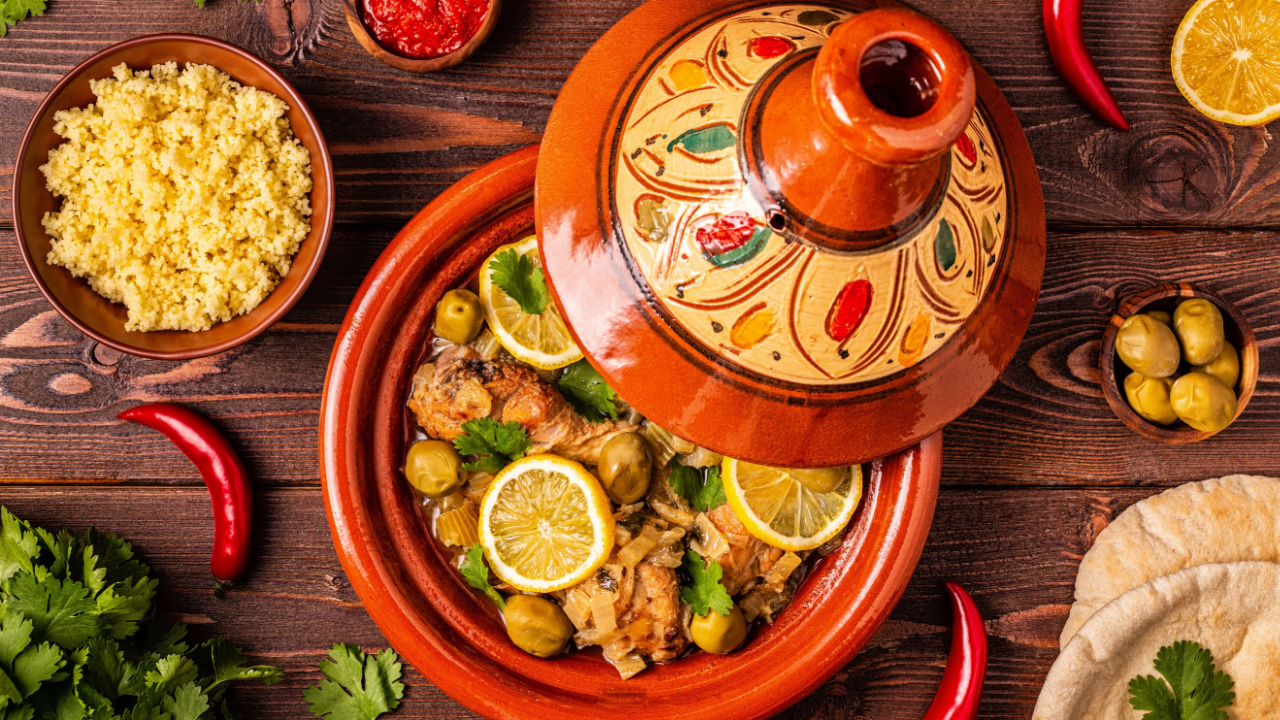 Moroccan food.