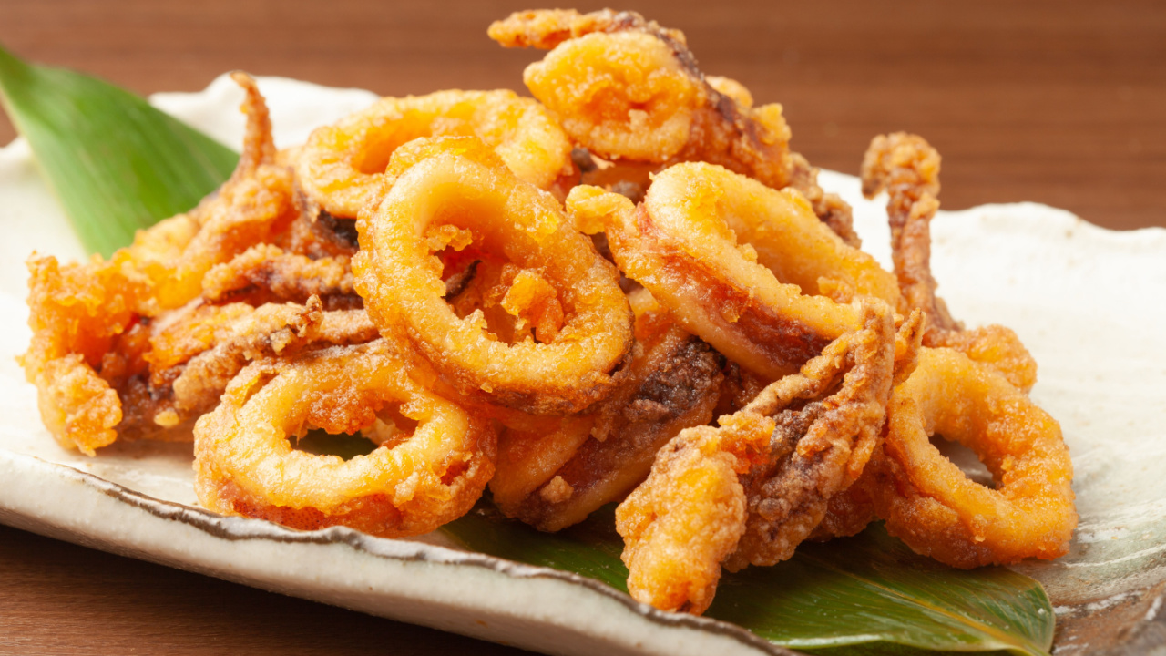 Fried squid.