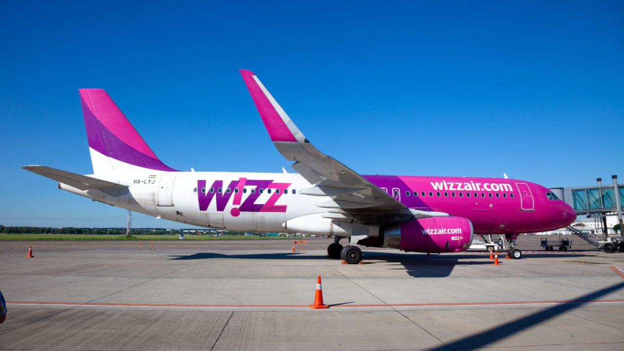 Wizz airplane.