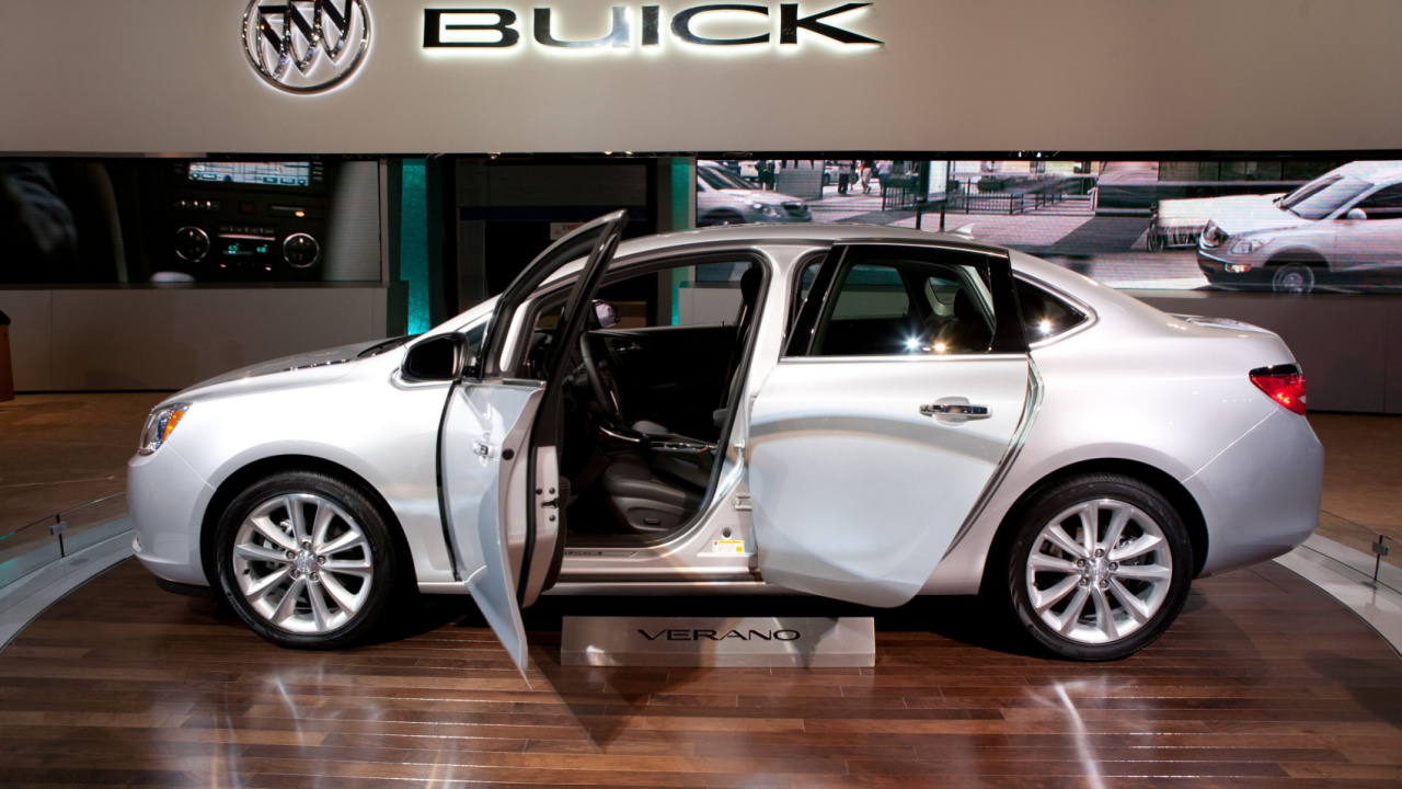 2013 Buick Verano on display at the 2012 Chicago Auto Show