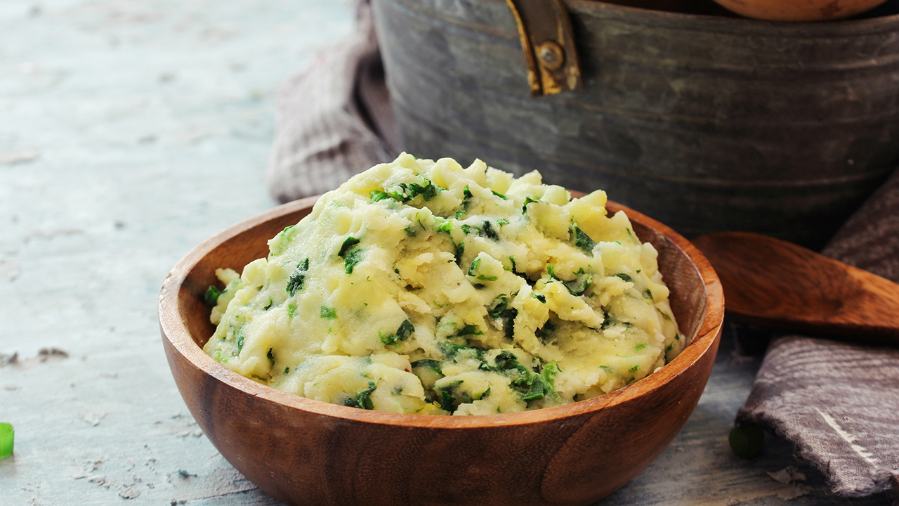 Mashed Potatoes St Patrick day food